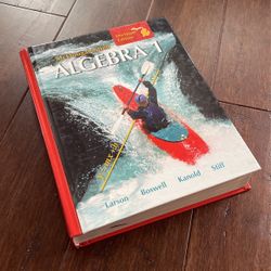 McDougal Little Algebra 1 textbook