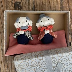 Grandparents Doll Ornament Forever Love Charm Wedding Anniversary Birthday Gift