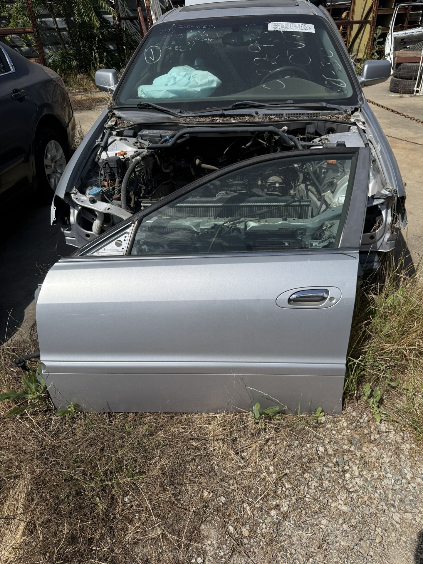 Driver Door 2001 Acura TL Silver