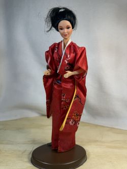 Vintage Barbie Dolls of the World Japan Doll Mattel Kimono Outfit 1984 Mattel *