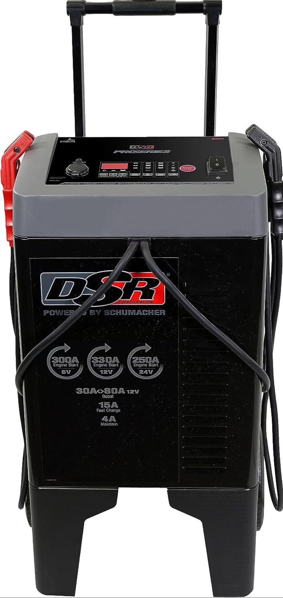 Schumacher DSR124 DSR ProSeries Fully Automatic Battery Charger with Engine Starter