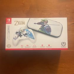 Legend Of Zelda Nintendo Case/controller And Legend Of Zelda Game
