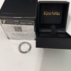 New Men’s King Will Ring Tungsten Carbide. 