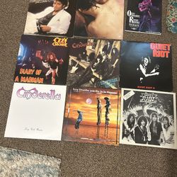 Vinyls For Sale With An Ozzy Tab Book