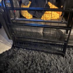 Twin Bed , Box Spring And Folding Rails 