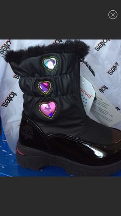 New water probe Toddler Girls winter boots, size 7 and 9