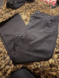 Black Flare Denim Jeans