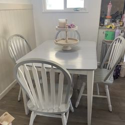 Kitchen Table With Leaf 