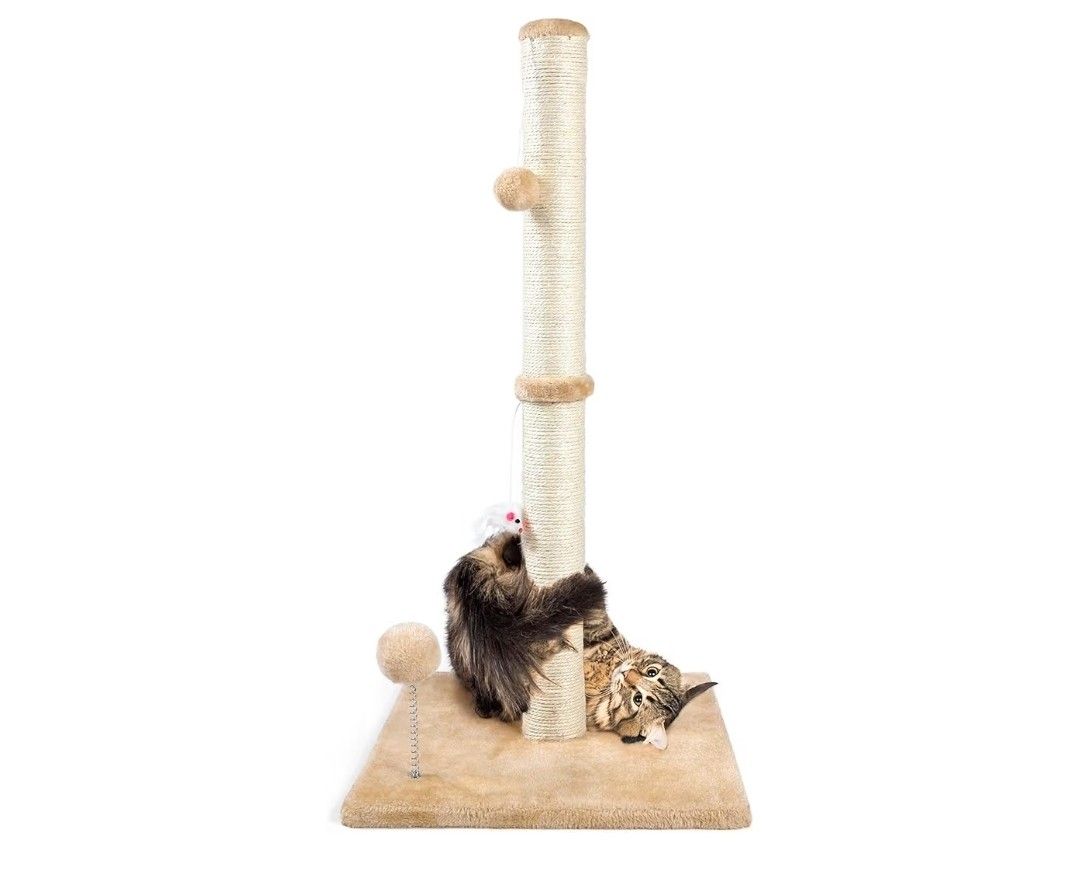 ANWA 32" Tall Cat Scratching Posts for Indoor Cats
