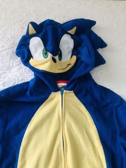 Sonic Onesies Costume For Kids Size Large  10-12