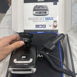 Escort passportmax radar detector