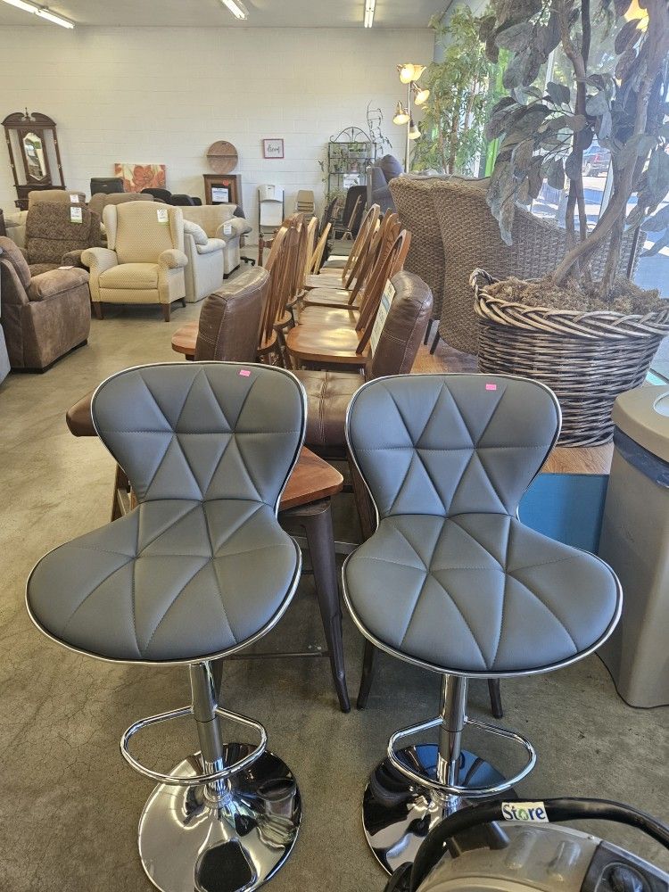 Gray Bar Stool