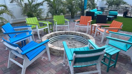Poly Wood Adirondack Club Chair