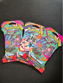 Pokemon Sleeved Chaos Rising Singles