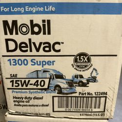 Truck Engine Oil Mobil Delvac 