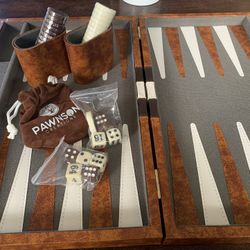 New Pawnson Backgammon Set