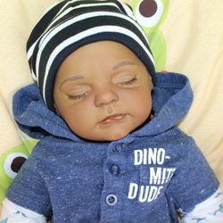 Ethnic Reborn Cuddle Baby Boy/Girl (Tracy By Donna Rubert)