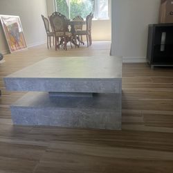 Gray Coffee Table 