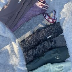 Gymshark Crop Tops And Leggings 