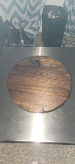 New 15" Solid Pine Wood Lazy Susan