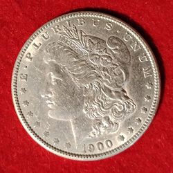 1900 USA America Morgan Silver Dollar Coin