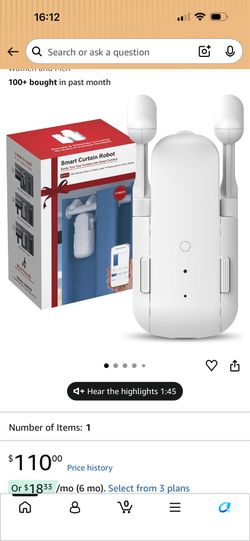 Automatic curtain opener