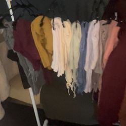 Several Young Women Adult Clothing Items