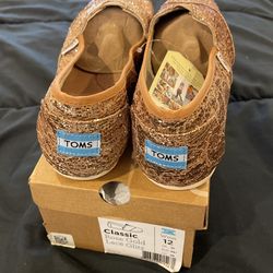 Toms Rose Gold Lace Glitz