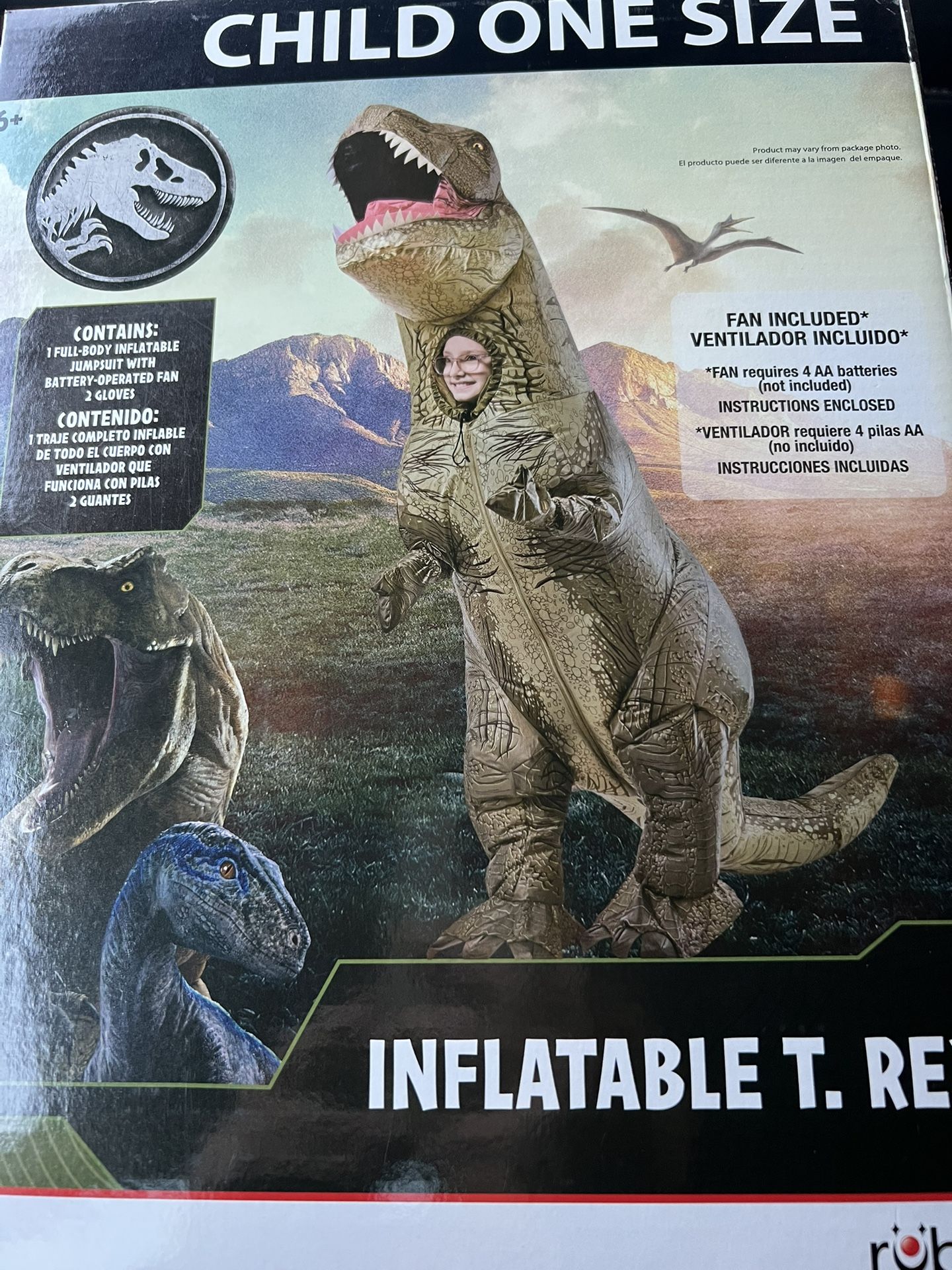 Child Inflatable T. Rex Costume