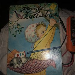 Favorite lullabies Vintage Board Book In Good Shape