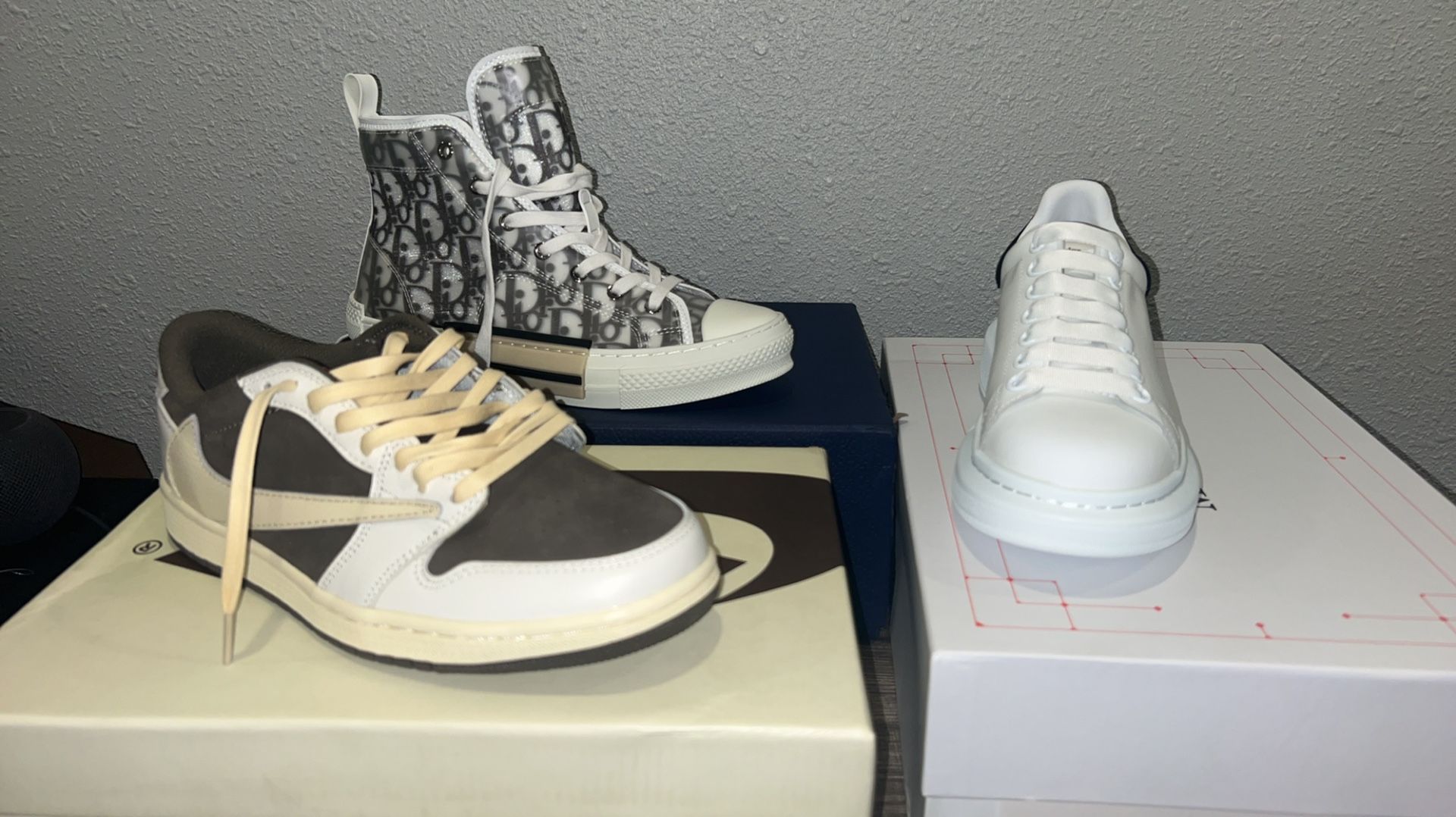 Travis Scott Dior Alexander McQueen Shoes