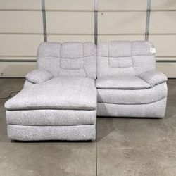 New Power Reclining Sectional Sofa / Couch with Chase (Can Deliver)