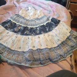 Floral Tank Top Toddler Girl Dress