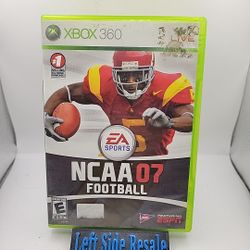 NCAA Football 07 ( Microsoft Xbox 360 , 2006 ) - CIB -