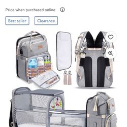 Changing station backpack