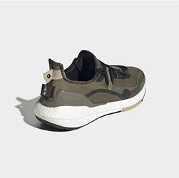adidas Men's Ultraboost 21 Running Shoe Olive Color, Used Like New Size US 8