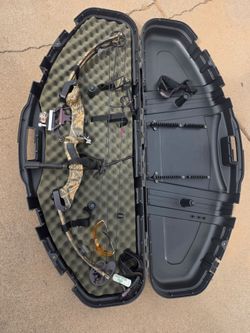 Reflex compound bow for sale with 2nd parts bow