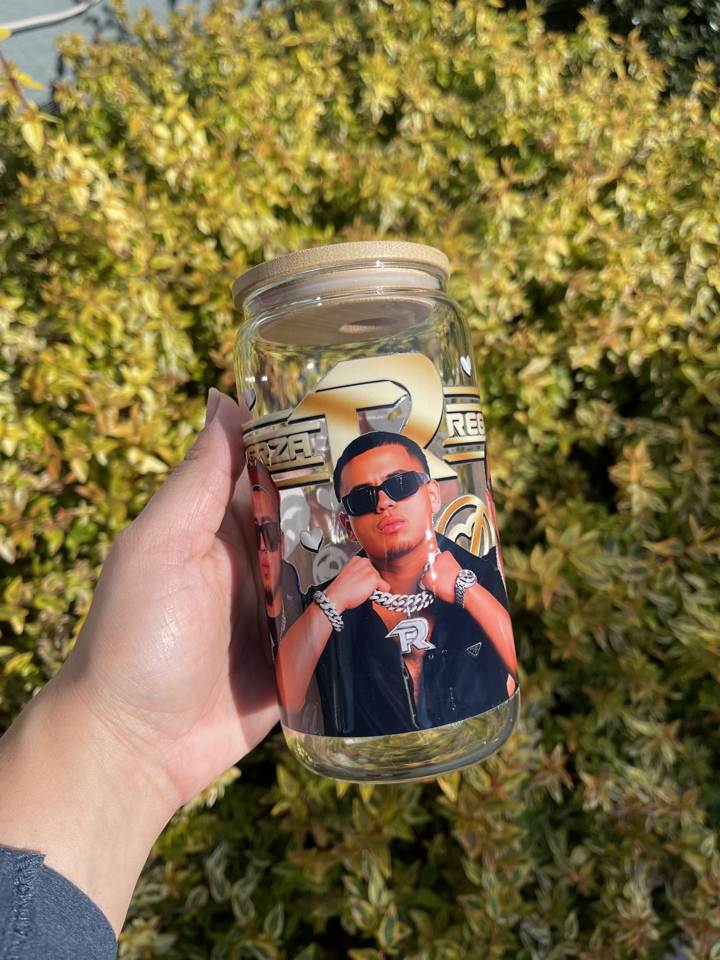 Fuerza Regida Glass Cup