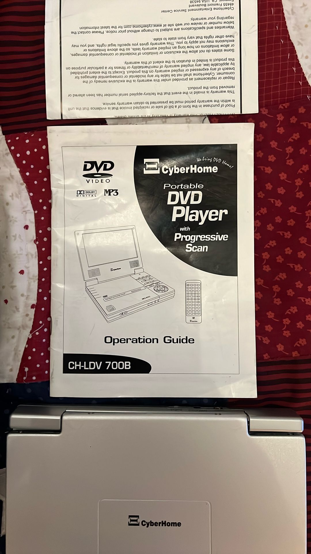 Portable DVD Player