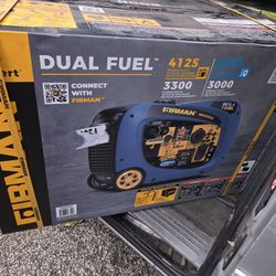 Firman Generator Dual Fuel