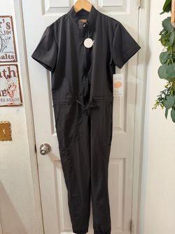 eliteMed Black Scrub Jumpsuit with Tags