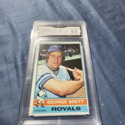 GMA 6.5 1976 Topps George Brett
