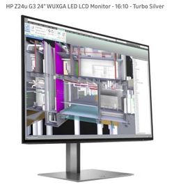 HP Z24u G3 24” WUXGA USB-C IPS Monitor – 1920x1200