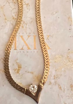 Gold necklace