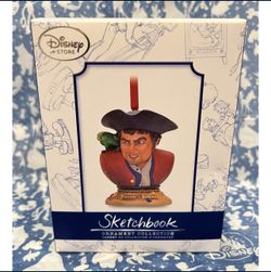NEW Disney Store Treasure Island Sketchbook Ornament Limited Edition LE Brand NEW Christmas Present Xmas Gift
