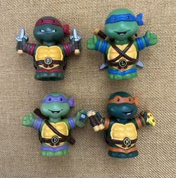 Fisher Price Little People Ninja Turtles Set Turtle