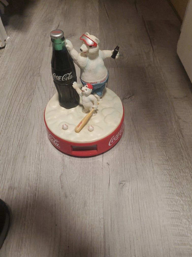Coca Cola Clock And Alarm Clock