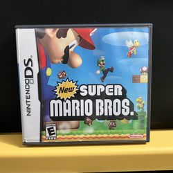 New Super Mario Bros DS for Nintendo 3DS video game console system or XL 2DS Lite