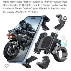 Tiakia Universal Bike/motorcyle Phone Mount 