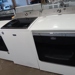Maytag Bravos XL MCT Washer Gas Dryer Set